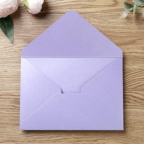 Φάκελοι Sparkle Lilac A7 5,25x7,48 σε 50 τεμάχια 1