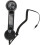 Retro Phone Handset, Handheld Cell Phone Receiver Radiation Proof Operation for Computers (Black) 7