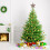 Rattan Star Tree Topper Coffee Color Hollow Design 6