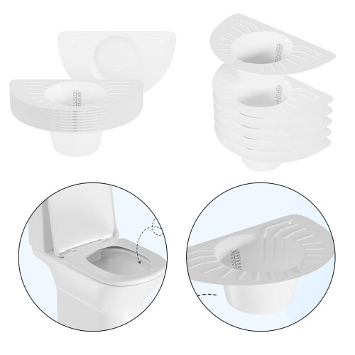 Toiletmonteret prøveopsamler ABS 6/10/25 stk. 1