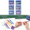 Set croșete ergonomice 17 buc cu husă din PVC 5