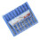 Set croșete ergonomice 17 buc cu husă din PVC 8