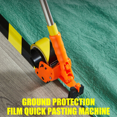 Handheld Poles Use Masking Tape Applicator Device for Efficient Painting and Surfaces Coverage Professional & DIYer Use 1