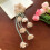 Tiara de flores com borlas e tulipas 3