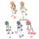 Tiara de flores com borlas e tulipas 5