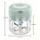 Mini hachoir électrique vert 250 ml + 100 ml 3