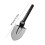 Pelle à main robuste pour usage extérieur, construction en fer, 1 pièce 3