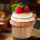 KALLORY Light Brown Paper Cupcake Liners with Rolled Edge Design for Cake Baking Use 50pcs 8