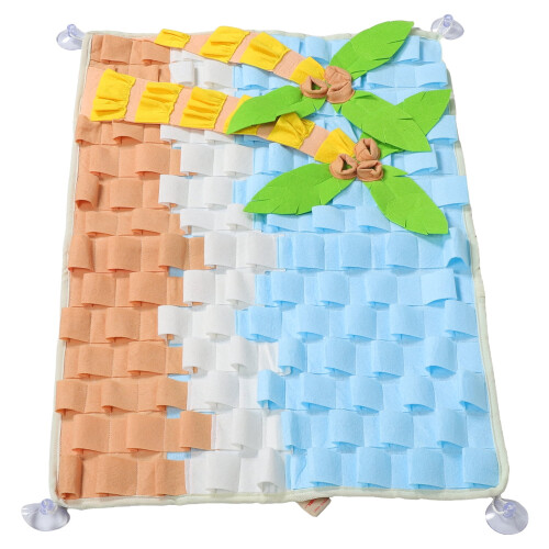 Pet Sniffing Mat Polyester for Home Use Dog Feeding Carpet 2