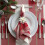 Perlen-Schneeflocken-Serviettenringe, elegantes, hohles Design, 4er-Set 4