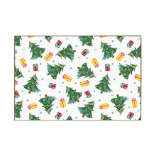 Tapis de bain antidérapant et absorbant sur le thème de Noël, idéal pour les fêtes de fin d'année. Design festif, respirant et doux.