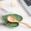 Modern Anthurium Leaf Ceramic Spoon Rest Durable Kitchen Tool Storage White Dishwasher Safe Accessory For Cooking Enthusiasts 2