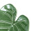 Modern Anthurium Leaf Ceramic Spoon Rest Durable Kitchen Tool Storage White Dishwasher Safe Accessory For Cooking Enthusiasts 7