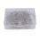 100 Pack Metal Curtain Hooks Drapery Hook Pins with Clear Box 4