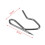 100 Pack Metal Curtain Hooks Drapery Hook Pins with Clear Box 8