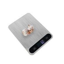 Food Scale,Digital Kitchen Scale,Weight in Grams and Ounces for Baking, Cooking, and Meal Prep,LCD Display, 5000g by 1g （Black charging model）