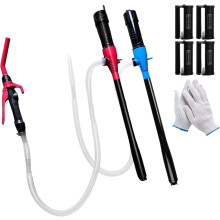 Portable Power Battery Pump for Gas and Liquid Fuel/Water Transfer - Easy To Use Hand Fuel Pump (MIX*2-A)