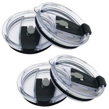 Tampas flip RUseeN para copos de aço inoxidável (4 peças)