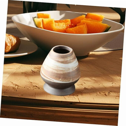 Soporte de cerámica para batidor de matcha para Chasen de bambú 2