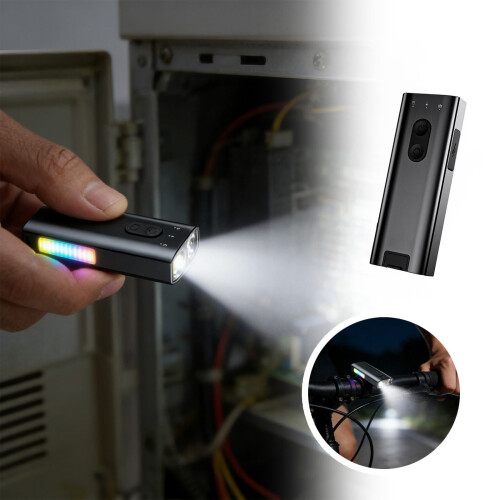 Breloc K3UltraMulti EDC cu lanternă de 800 lumeni