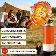 Portable Gas Heater for Outdoor Camping Tent Winter Fishing Stove Mini Heater Indoor Safe Propane Heater for Emergency Heating Hunting Shelter