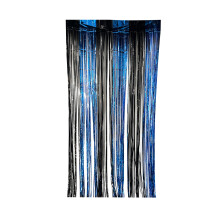 Metallic Tinsel Foil Fringe Curtain 3.3 ft x 6.6 ft