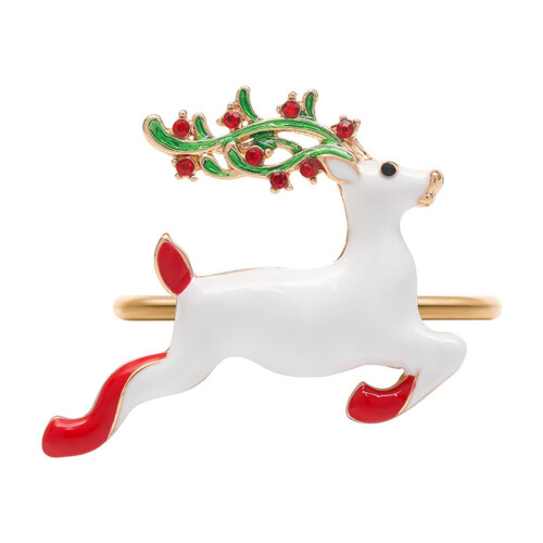 Weihnachtsbaum-Serviettenringe, festliche Tischdekoration, Set