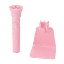Pink Mini UV-Nagellampe mit 6 LEDs, 250 mAh, tragbar