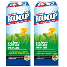 Lot 2 X Désherbant Sélectif gazon herbicide concentré Pelouse 500ml Jardin Mauvaise Herbe Gazon -Plante Trèfle Marguerite Pissenlit Plantain