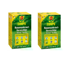 Set 2x COMPO Gazon Onkruidverdelger Concentraat 400ml – Tegen Onkruid