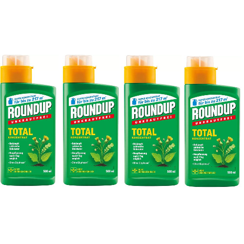 Set 4x Totale Onkruidverdelger Niet-Selectief 500ml
