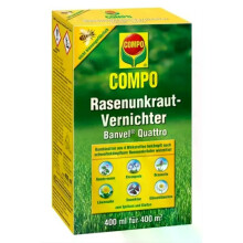 COMPO Gazon Onkruidverdelger Concentraat 400ml – Tegen Onkruid in Gras