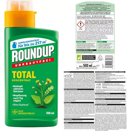 Total ukrudtsmiddel ikke-selektiv 500 ml