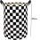 Plaid canvas storage basket16.64gal open top 1