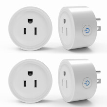 Presa intelligente WiFi compatibile con Alexa e Google Home (confezione da 4)