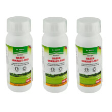 Lot de 3 désherbants gazon DICOTEX Dr. Stähler 0,5L – Herbicide puissant contre trèfle, pâquerette, lierre – Action racines