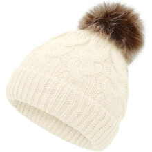 Gebreide wintermuts voor baby's, warme beanie voor meisjes en jongens