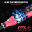 Cordless Rotary Tool Kit 3.7V with 43 Accessories Pink 4