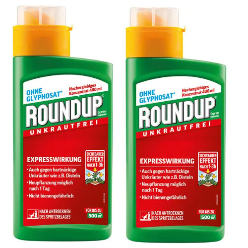 Lot 2 x Désherbant Total Express Concentré non sélectif 400 ml