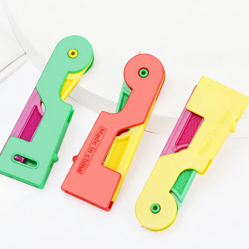 Automatic Needle Threader for Sewing & Crafting – Plastic Loop, Works with Various Fabrics/Needle Sizes, Easy for Beginners & Elderly (Multicolor) 1