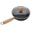 Traditional Round Bottom Wok Black for Home Use Smooth and Stable 3