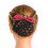 Elastisches rotes Haarnetz mit Schleife, 3-teilig 3