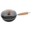 Traditional Round Bottom Wok Black for Home Use Smooth and Stable 5