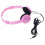 Børnehovedtelefoner Stereo Foldbare Over-Ear 3,5 mm 1
