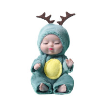 6 Inch Mini Dolls Lifelike Realistic Tiny Dolls with Animal Clothes, for 3+ Easter Graduation Birthday(Lovely Style),5.9*1.96 inch.