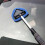 Car Windshield Cleaner Tool with Replaceable Microfiber Bonnets, Blue, 1 Pack (No Handle), Compatible with Standard Handles 4