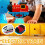 USB Rechargeable Electric Train Cars Compatible with Train 4