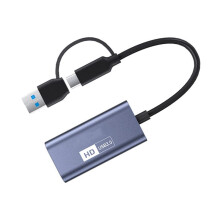 USB3.0 Video Capture Card Type-C HD Capture Cards 4K 30Hz -Compatible HD USB-A/C Capture Card