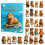 Capybara Adventskalender Akryl Julepynt 24 Stk. 1