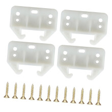Plastic Drawer Guides Universals Cabinet Drawers Slides Replacement Hardware Furniture Drawer Track Guides Enduring